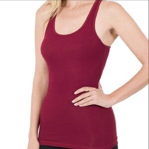 Zenana Cabernet Tank Top